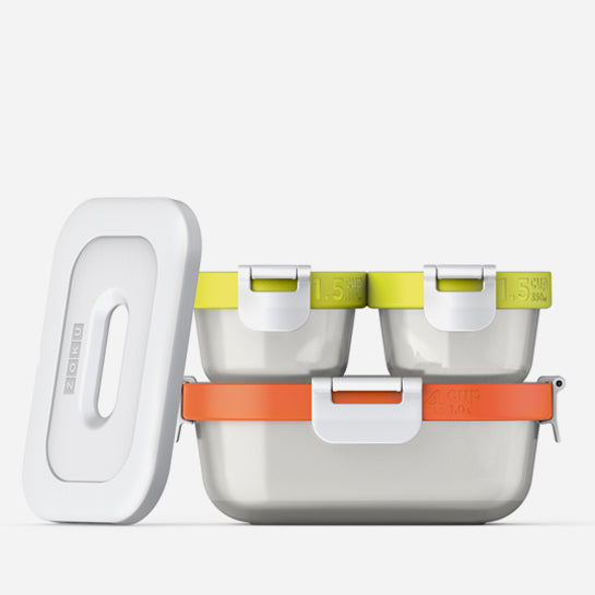 Zoku Food Storage Container, One Size, Cream