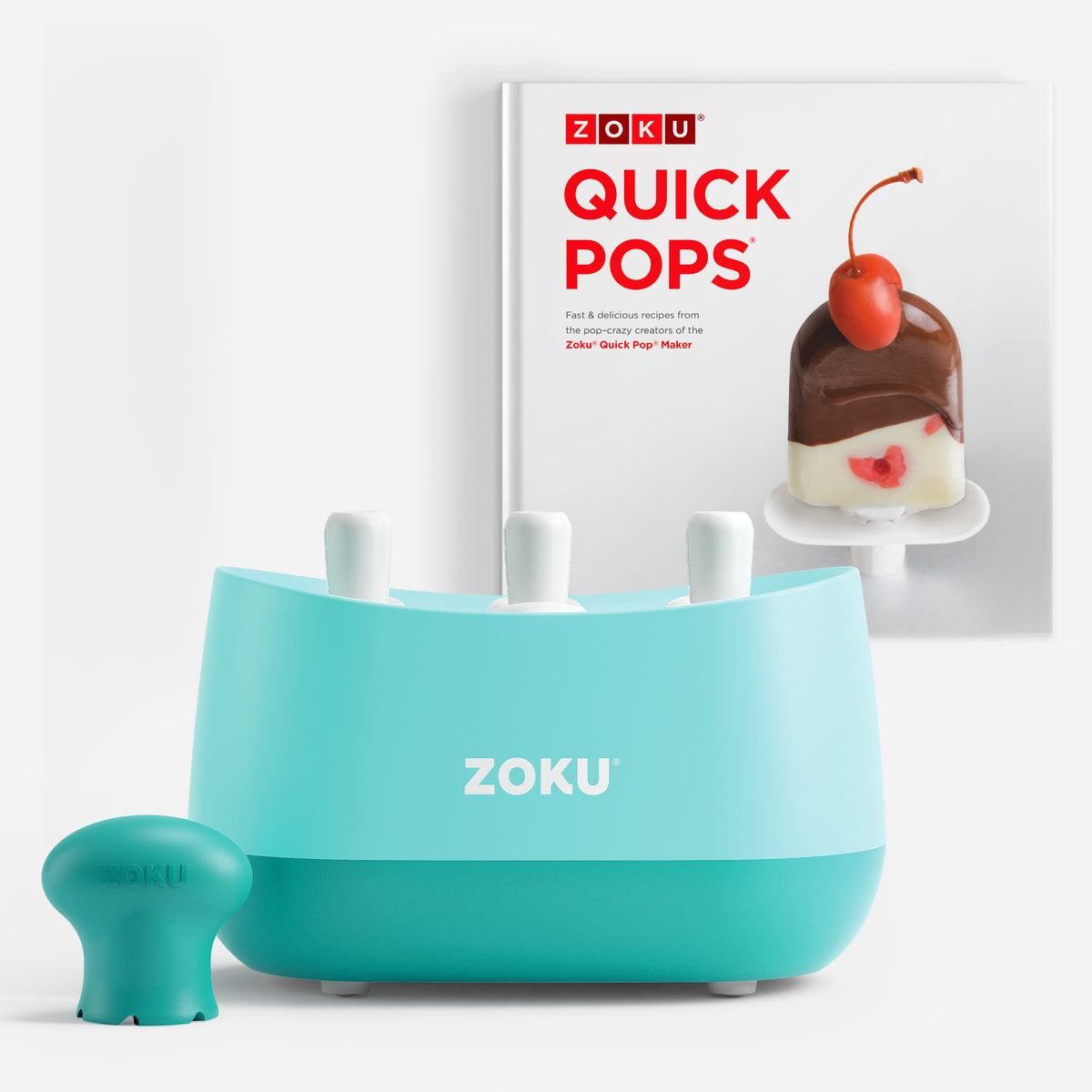 quick pop maker and recipe book bundle