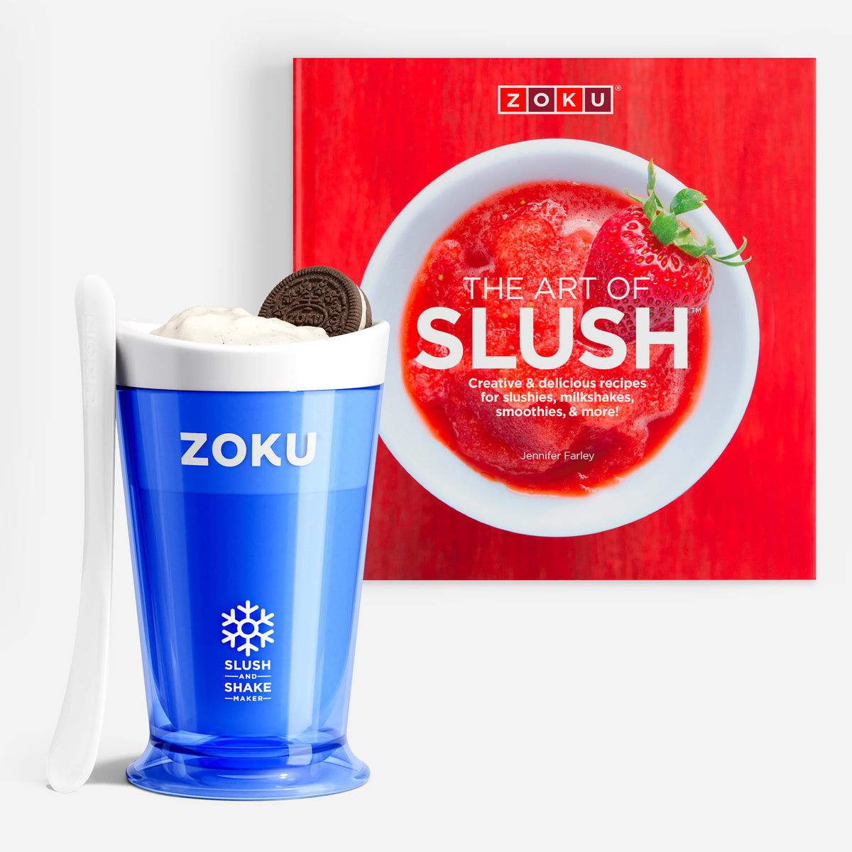 Slush &amp; Shake Maker &amp; Recipe Book Bundle