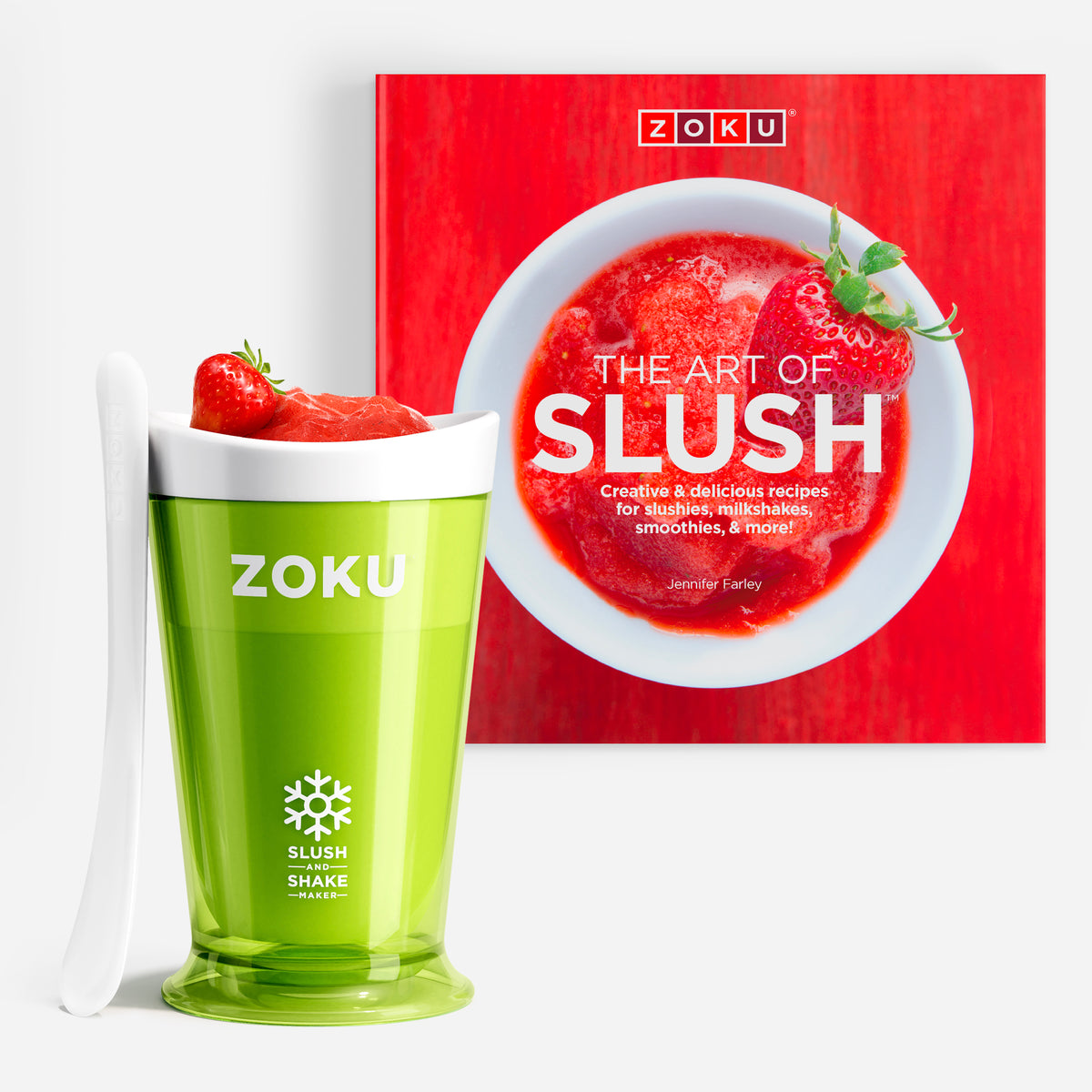 Slush &amp; Shake Maker &amp; Recipe Book Bundle