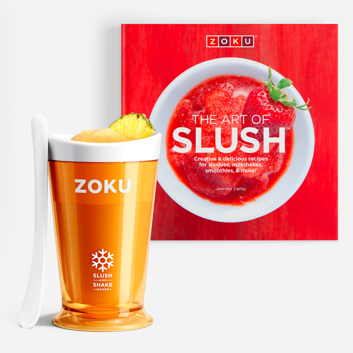 Slush &amp; Shake Maker &amp; Recipe Book Bundle