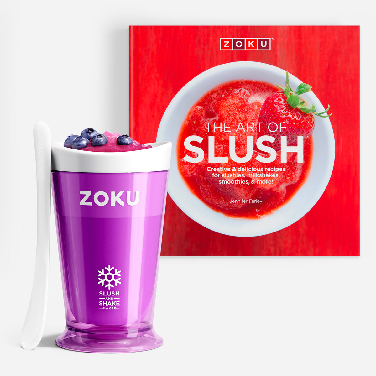 Slush &amp; Shake Maker &amp; Recipe Book Bundle