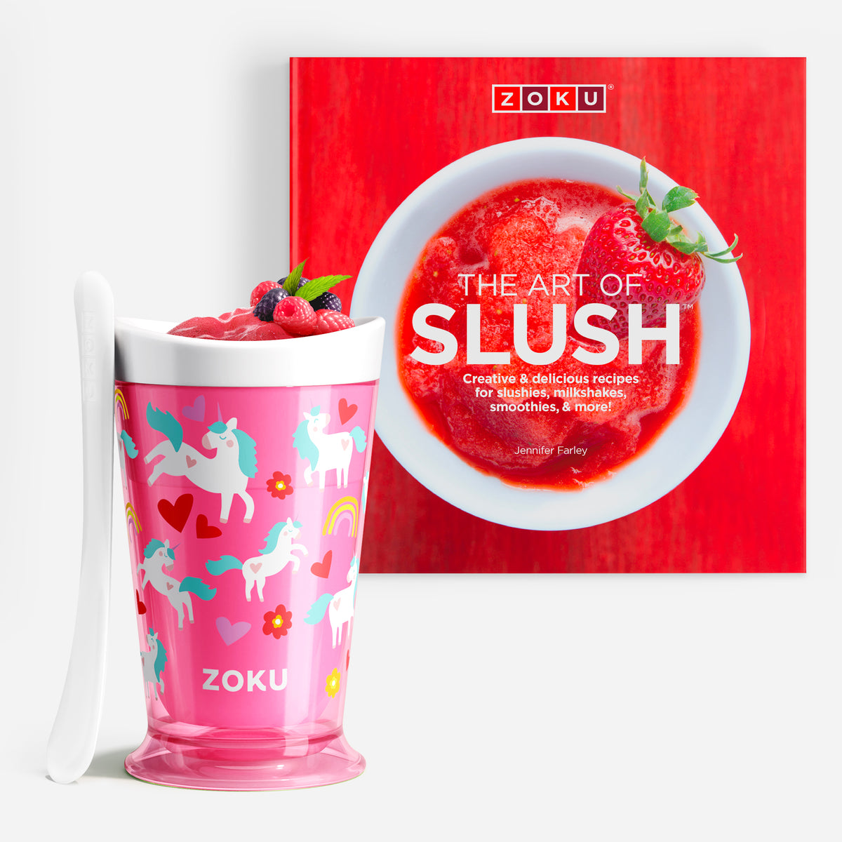 Slush &amp; Shake Maker &amp; Recipe Book Bundle