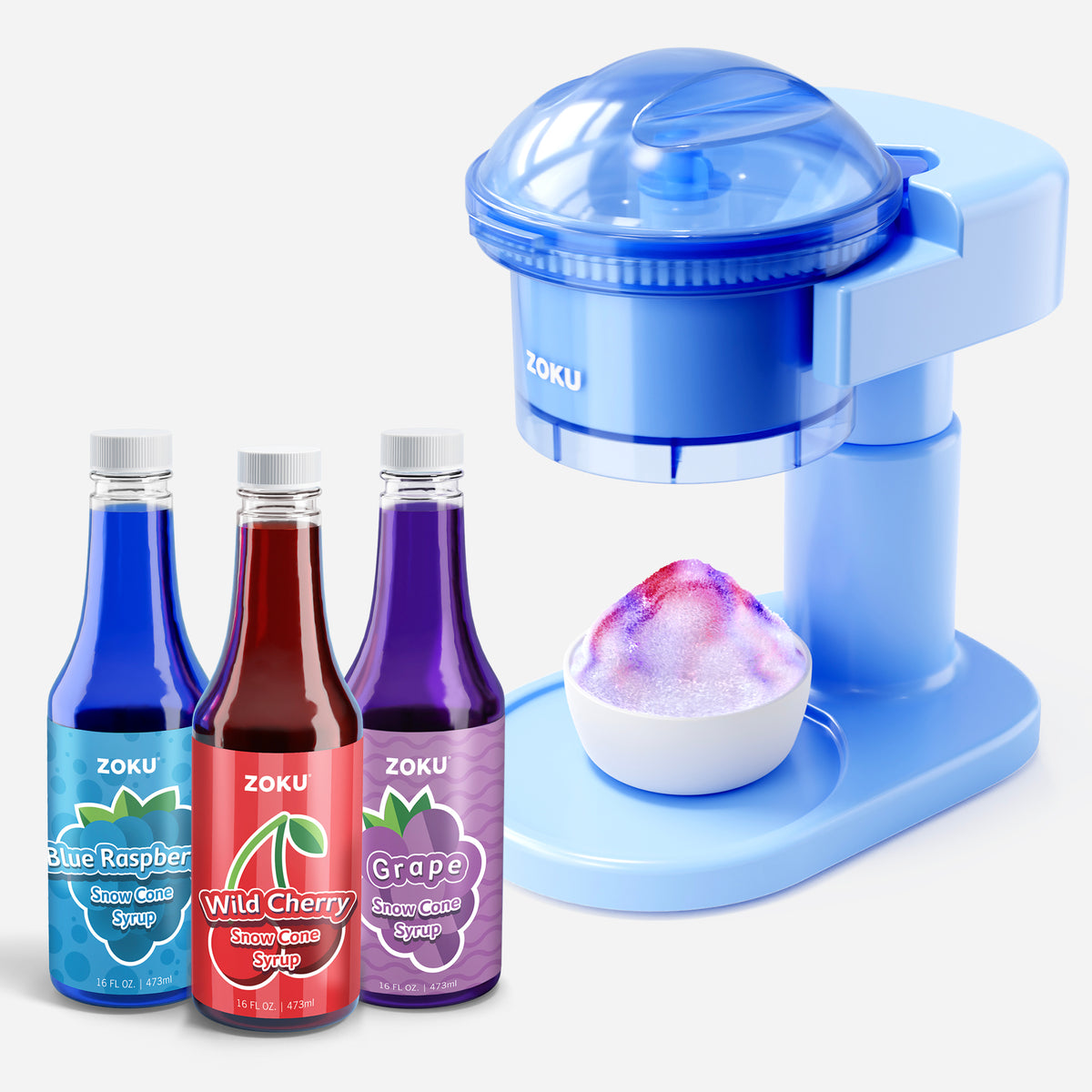 Snow Cone Maker &amp; Syrups Bundle