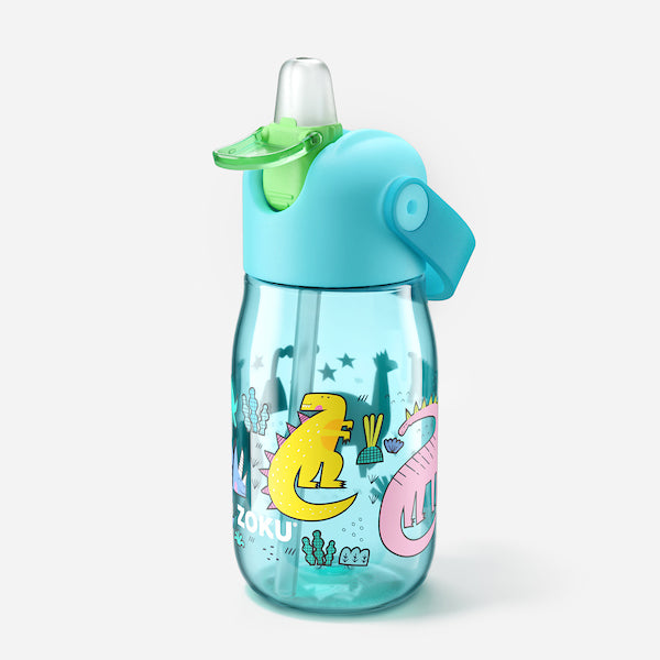 New Kids Flip Straw Bottle