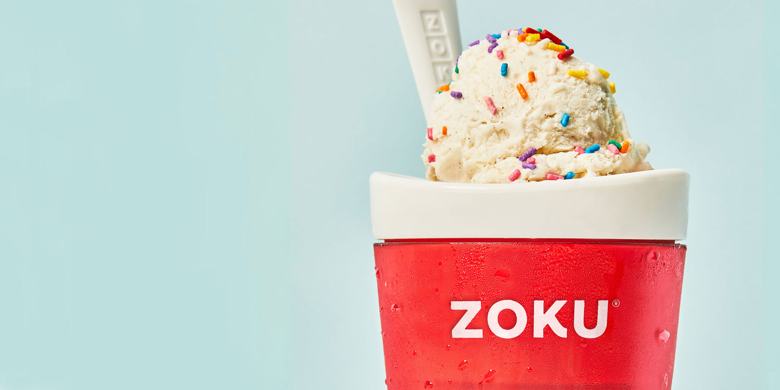 Red Zoku Ice Cream Maker