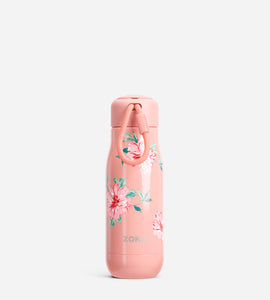 12oz Floral Stainless Steel Bottle