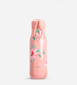 18oz Floral Stainless Steel Bottle