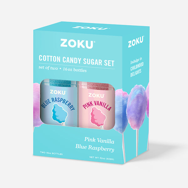 Cotton Candy Sugars - Set of 2