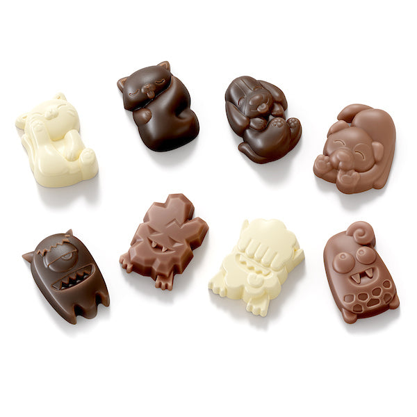 Chocolate Cat Dog Monster Molds