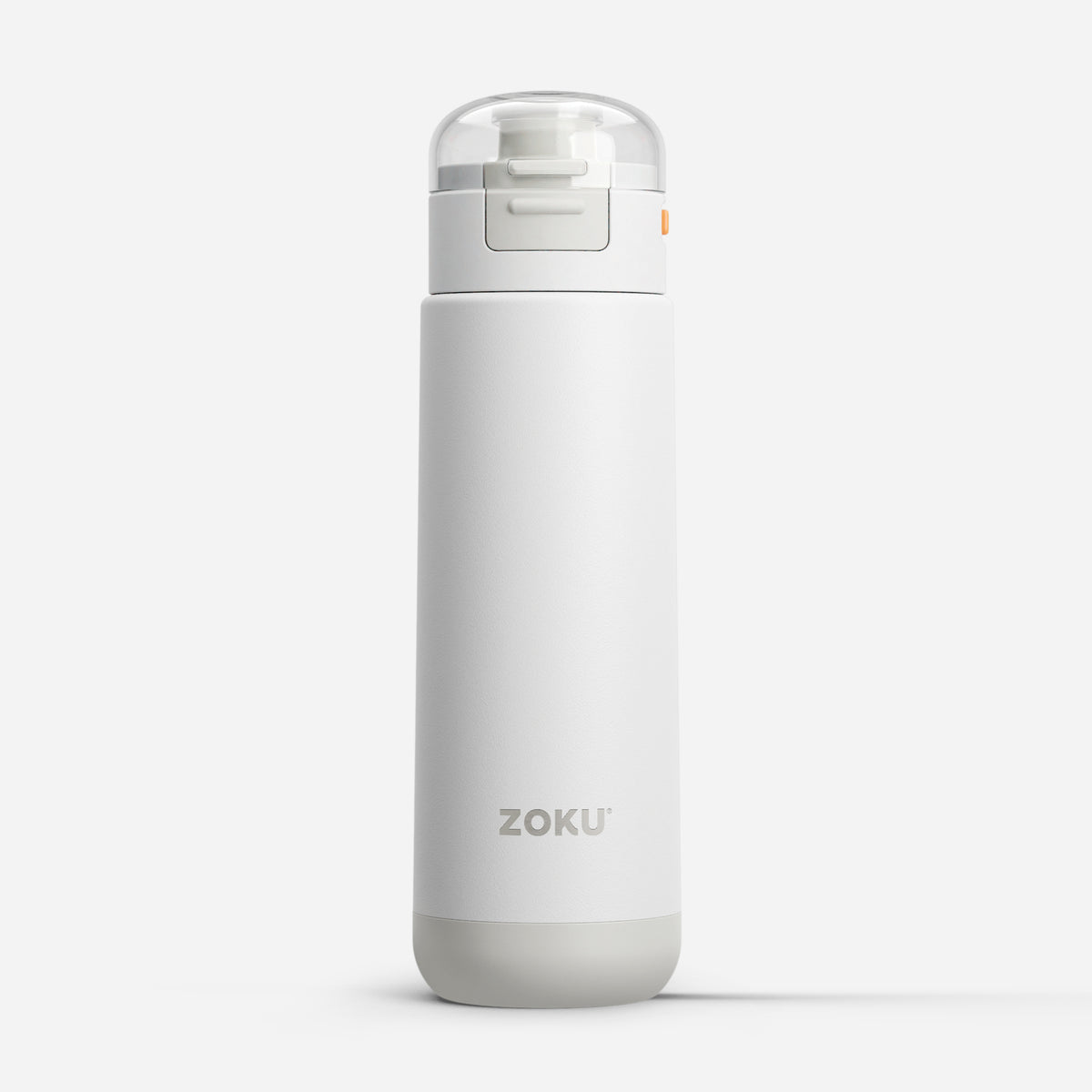 White Grey Sports Bottle