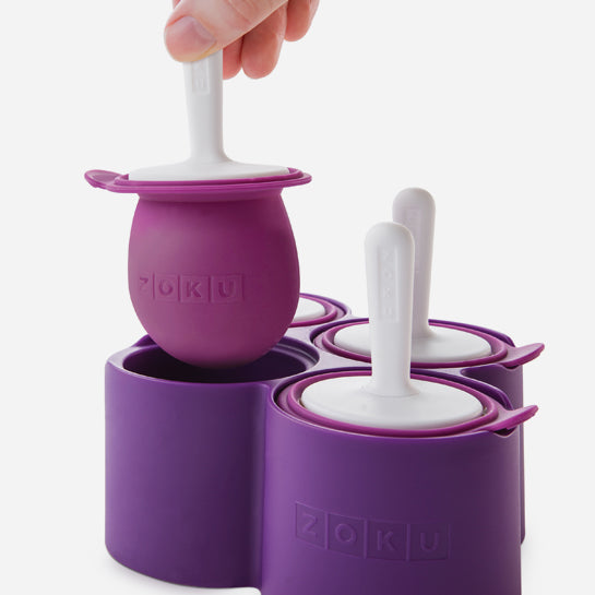 Zoku Ice Pop Molds – Make Popiscles for Kids – Homemade Animal Popsicles