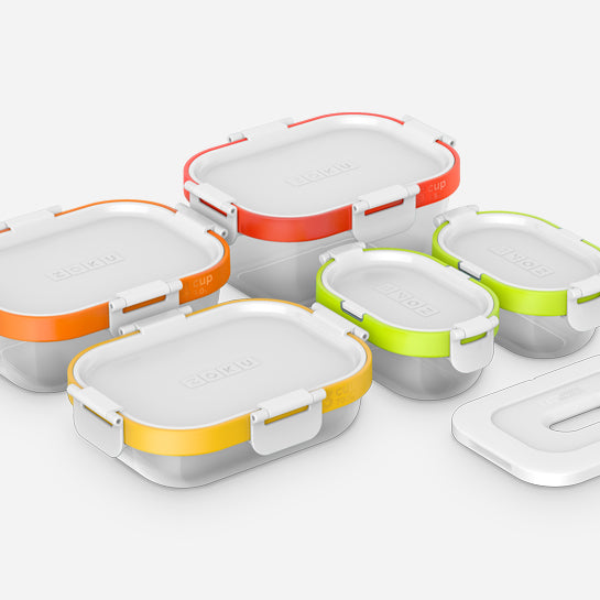 Mise En Place Collection | Premium Stacking Interlocking Food Storage  Container System | Entrée Basic Mixed 3 Piece Set